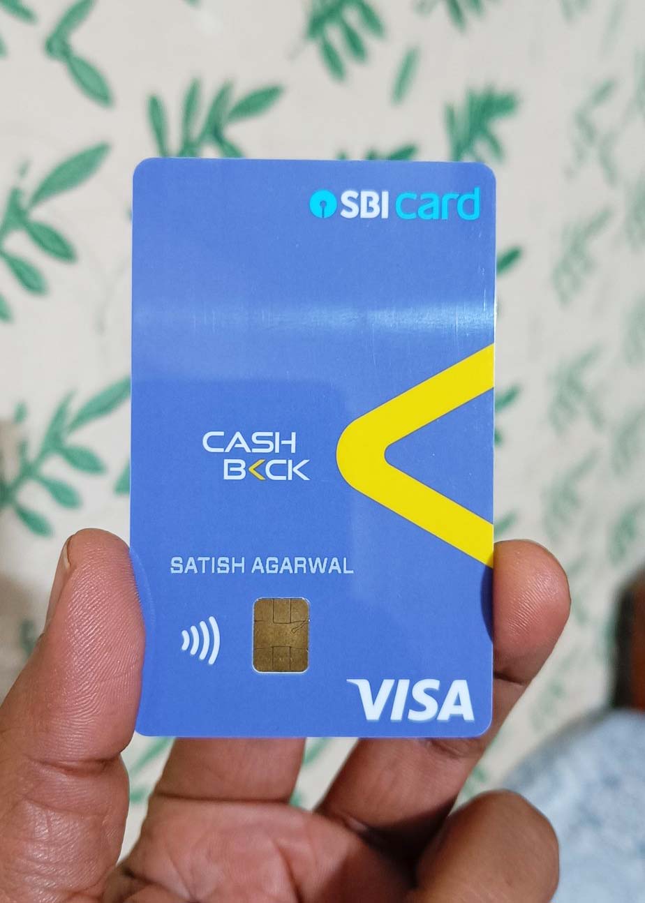 SBI Cashback Credit Card - hands on experience