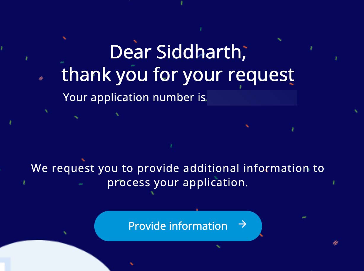 SBI Sprint application process
