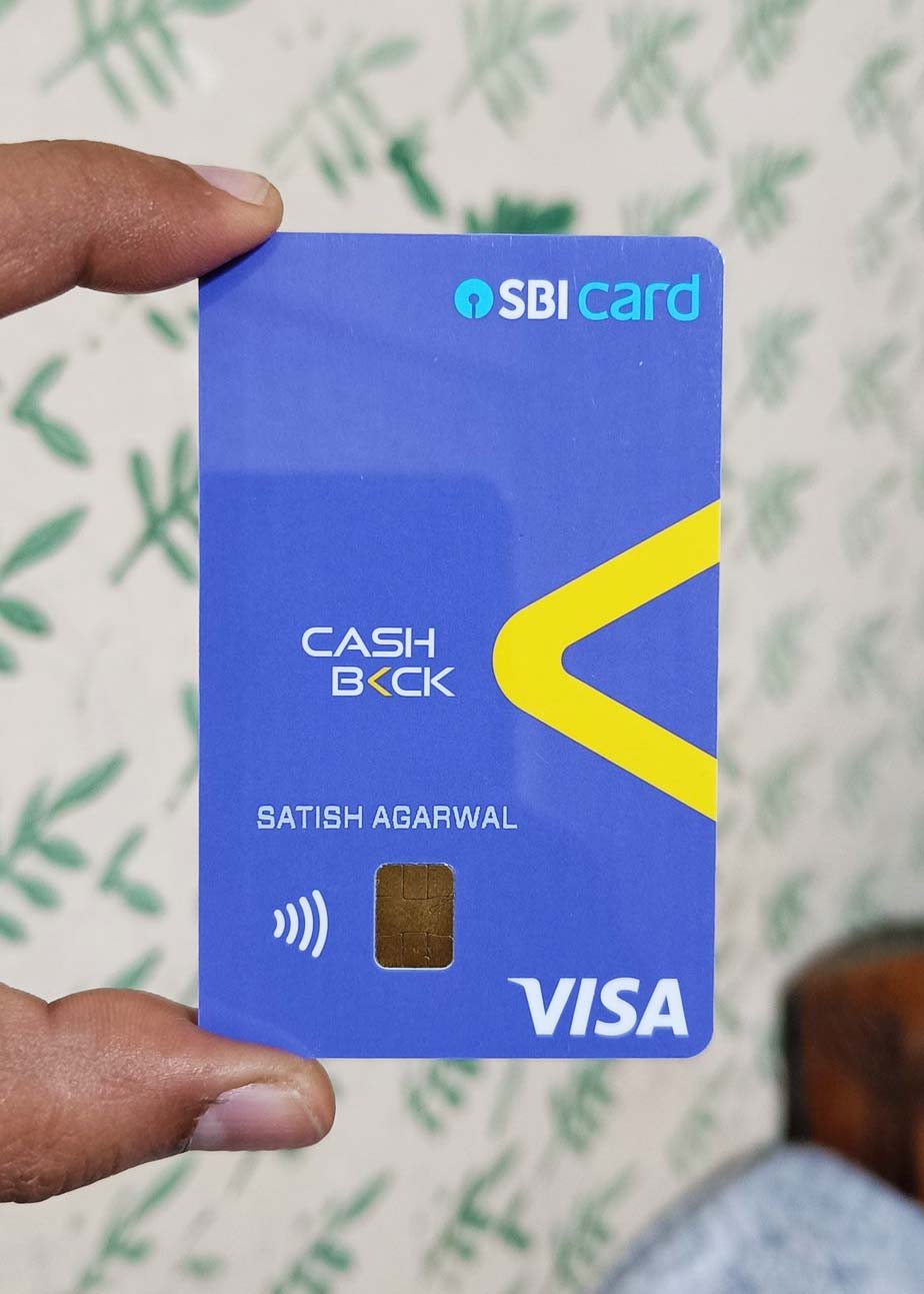 SBI Cashback Card - experience