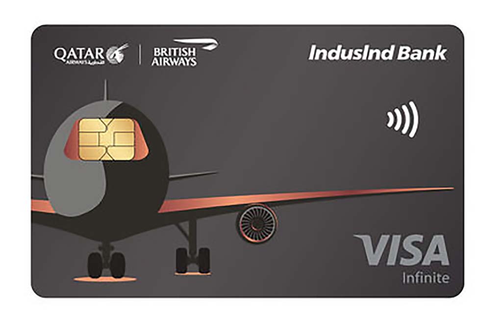 IndusInd Bank Qatar Airways and British Airways Credit Card