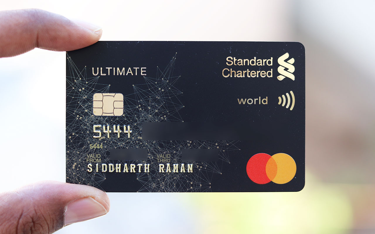 Standard Chartered Ultimate Credit Card Design