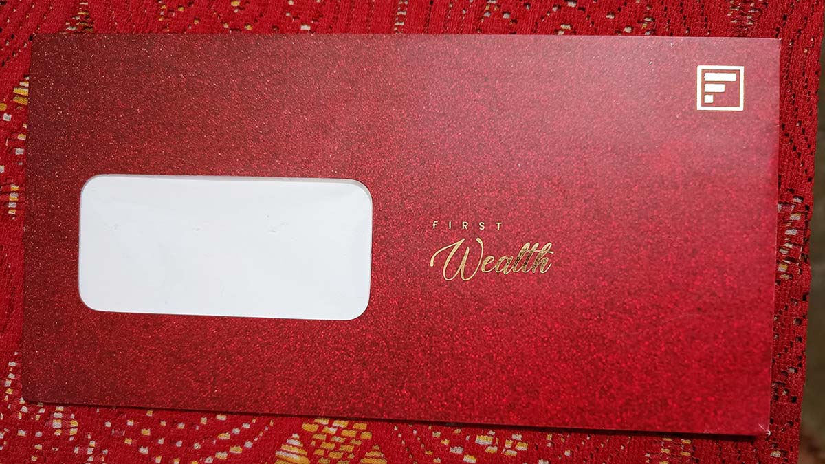 IDFC First Bank Wealth Debit Card - Welcome Kit