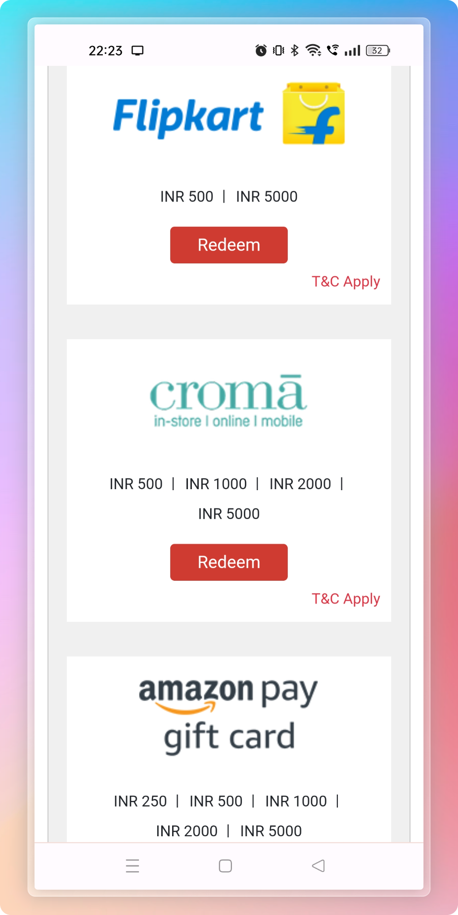RBL Financial institution Signature+ Debit Card Arms-on Assessment – CardExpert 5 RBL Bank Signature+ Debit Card - points redemption - voucher options