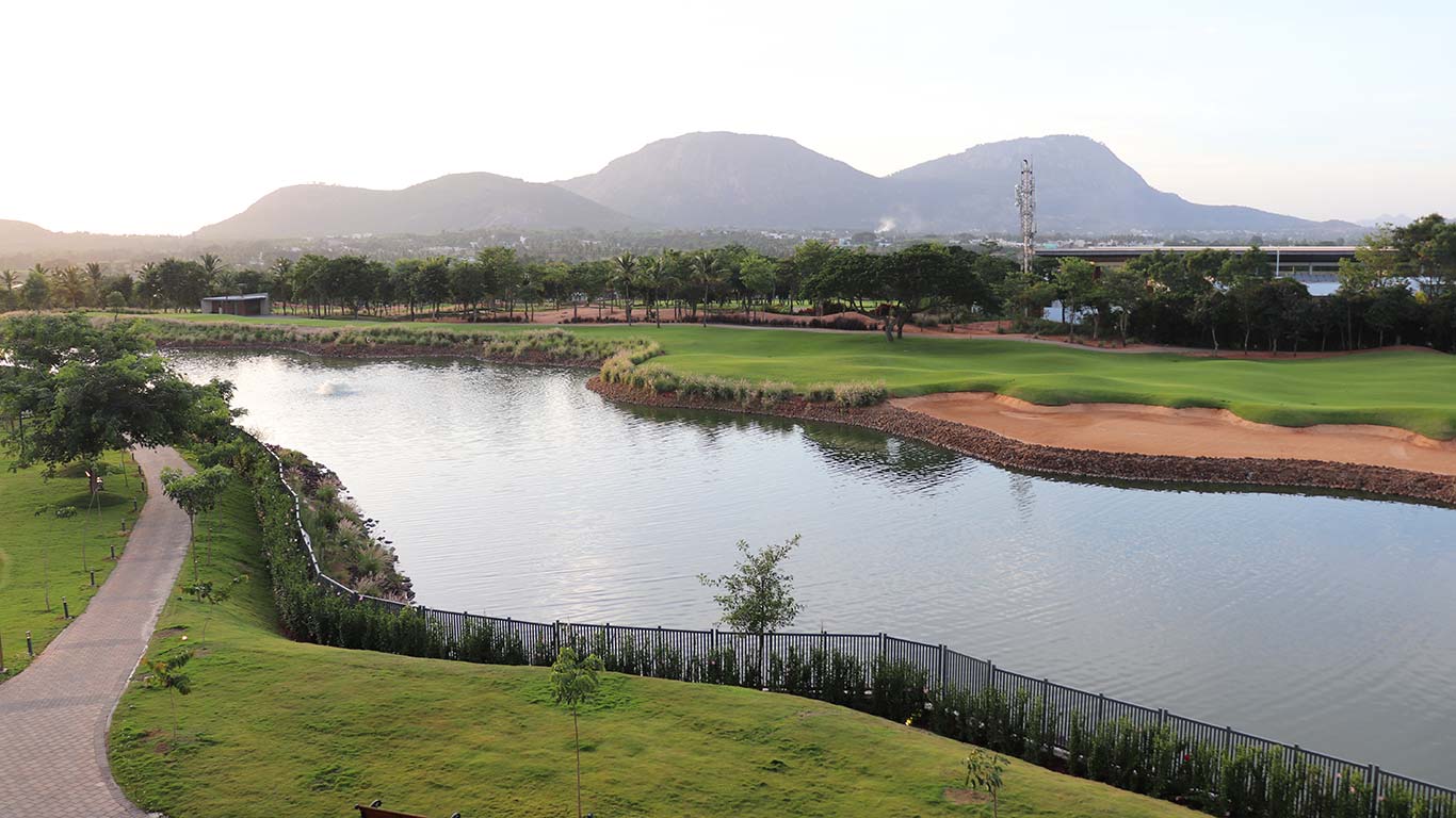 JW Marriott Prestige Golfshire Resort - view from balcony