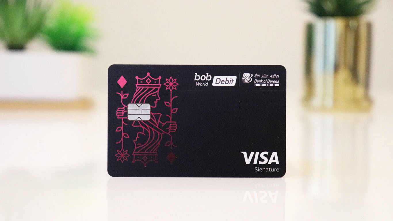 Bank of Baroda sapphire debit card