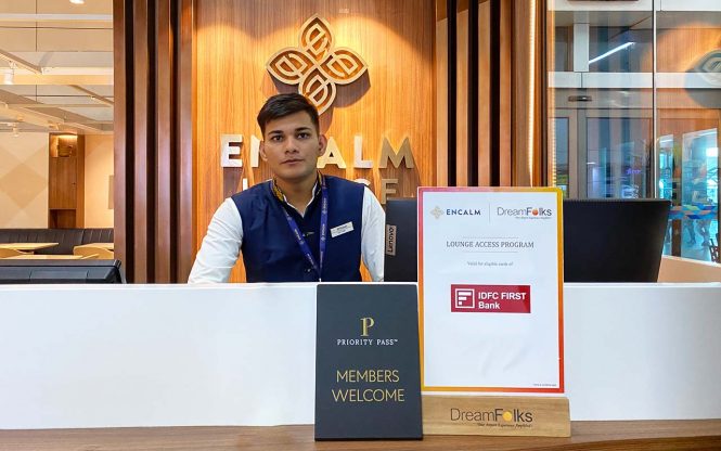 Encalm Lounge - Delhi T3 Arrivals