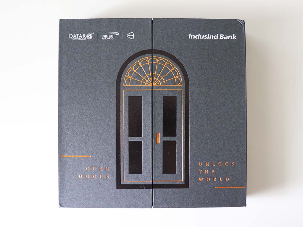 IndusInd Bank Avios Credit Card - box