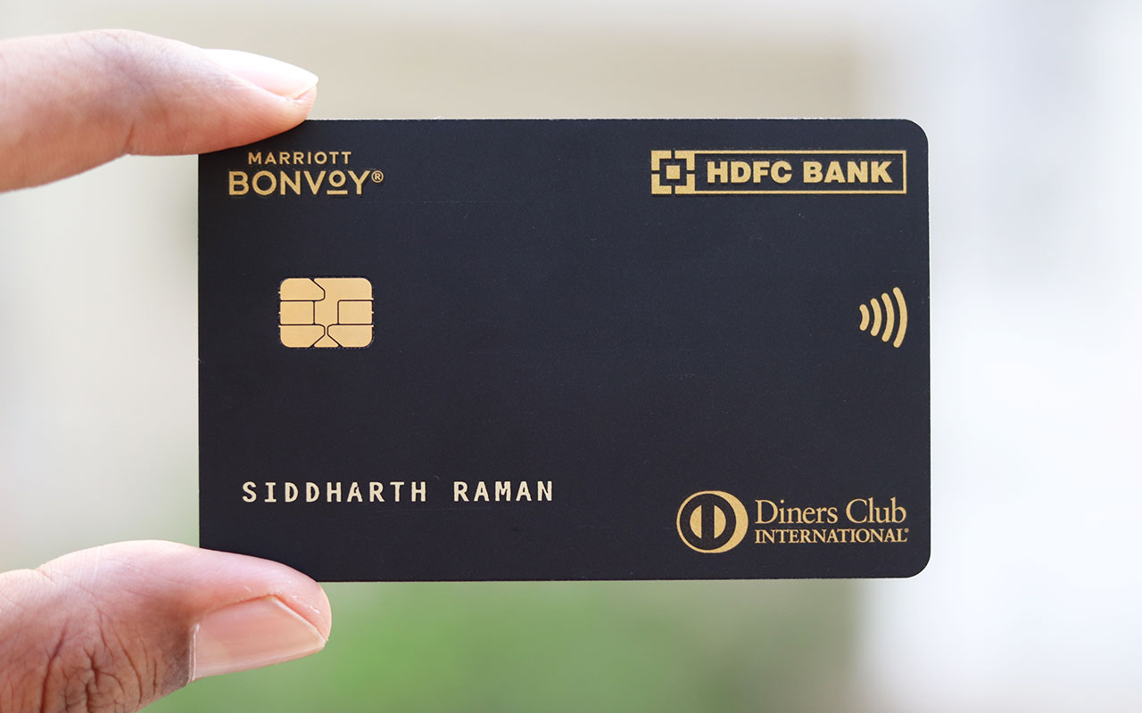 HDFC Marriott Bonvoy Credit Card Design