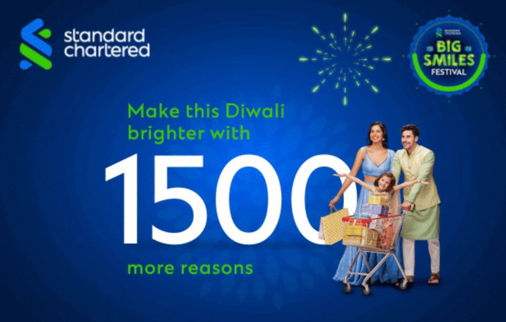 Stan. Chart Diwali Offer (2023) Get 1500 Points on Ultimate Credit Card CardExpert
