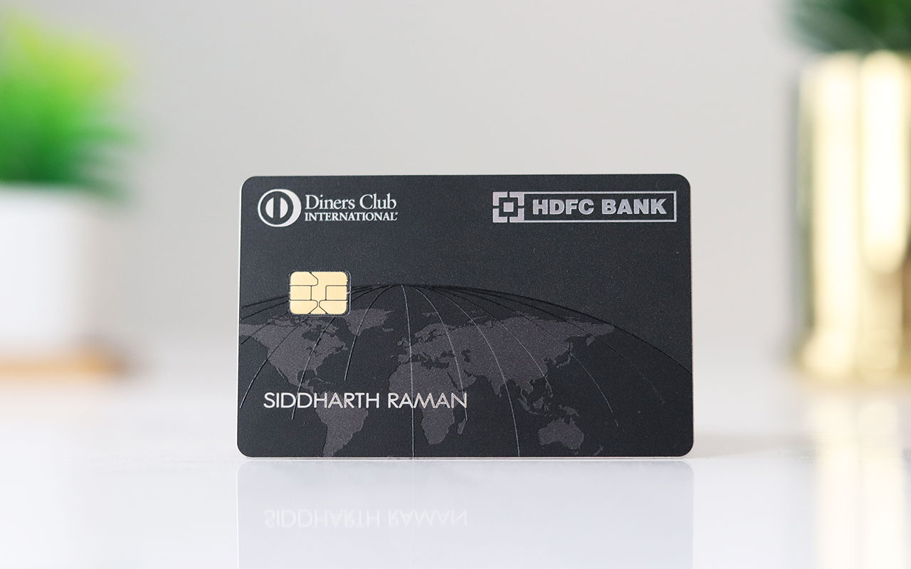 HDFC Diners Black Metal Credit Card