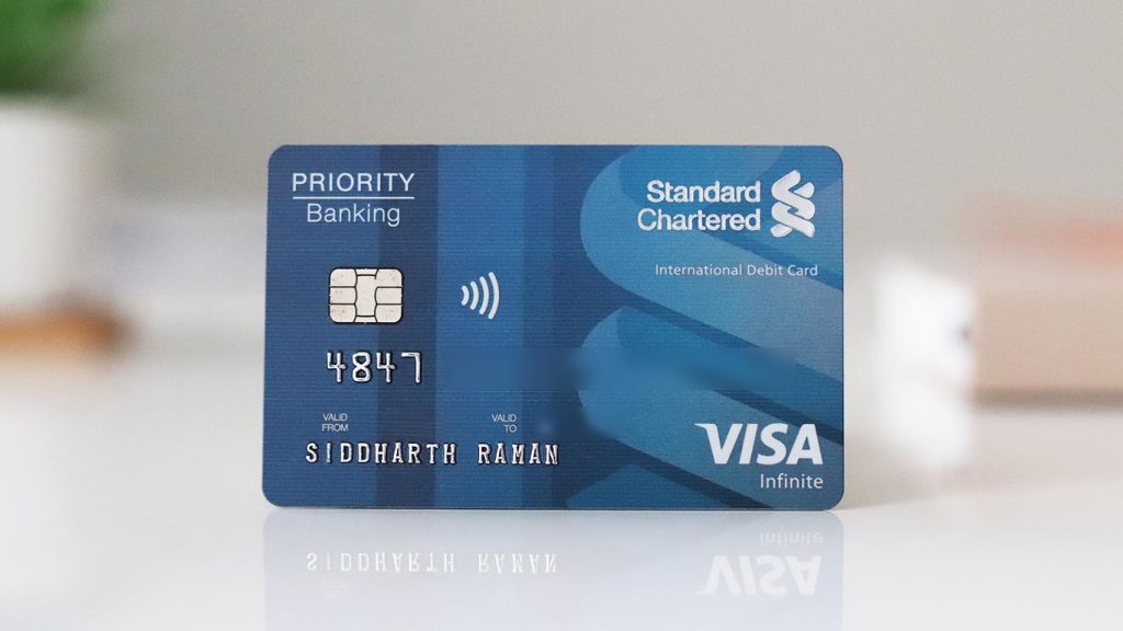 Standard Chartered Priority Infinite Debit Card