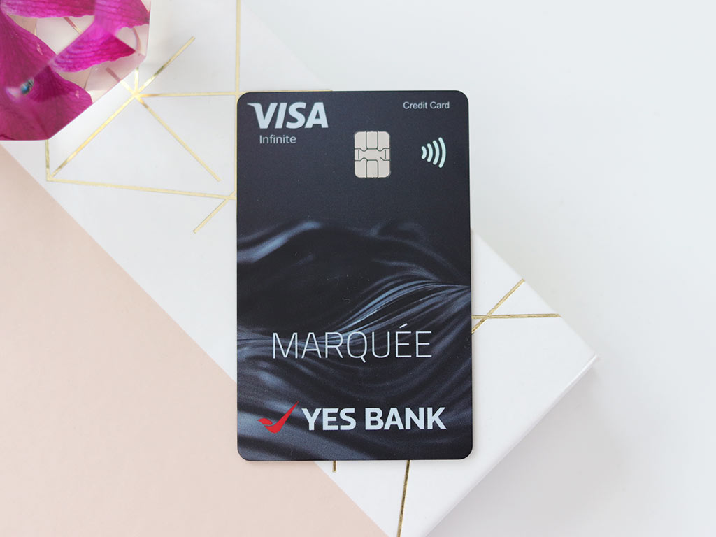 YesBank Marquee Credit Card design