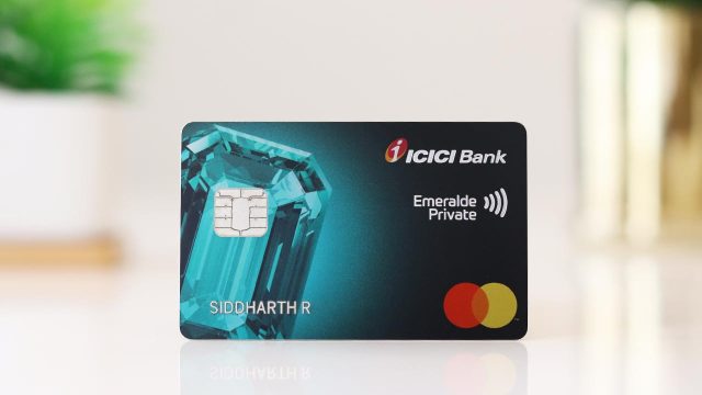 ICICI Bank Emeralde Private Metal Credit Card