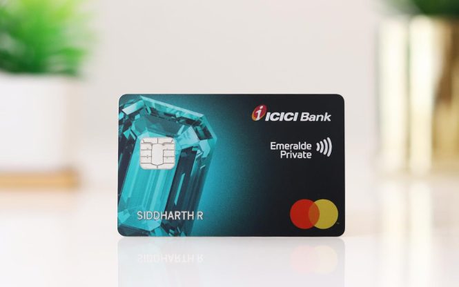 ICICI Bank Emeralde Private Metal Credit Card