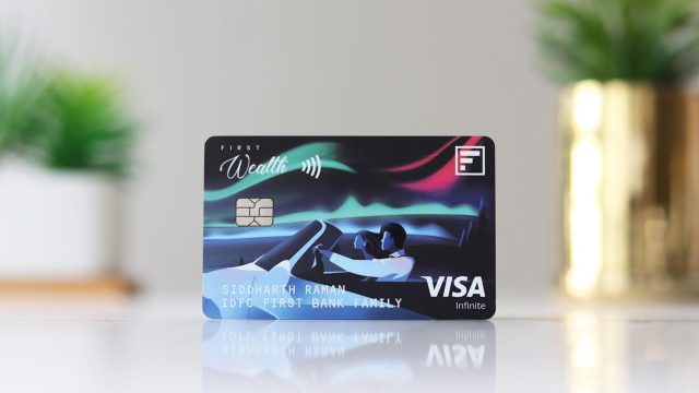 IDFC FIRST Bank Wealth Credit Card