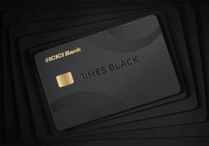 ICICI Bank Times black ICICI Credit Card