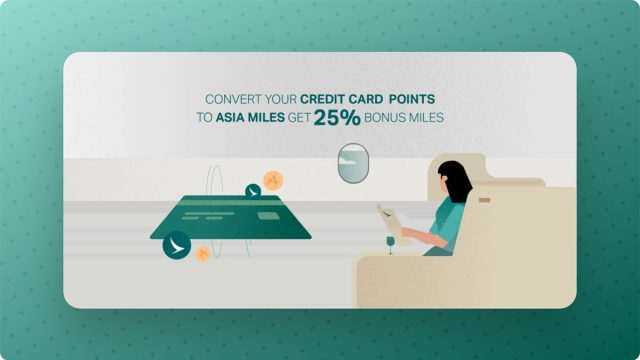 Cathay Pacific Bonus Miles on Points Transfer