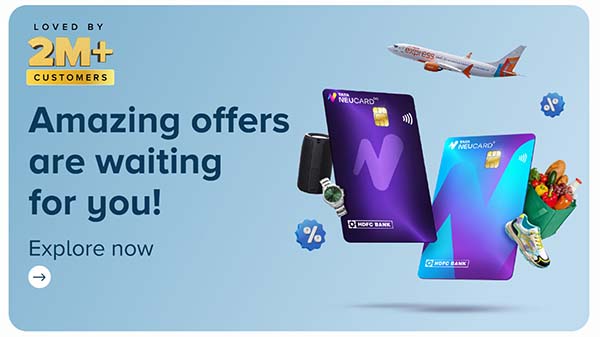 HDFC Tata Neu Banner