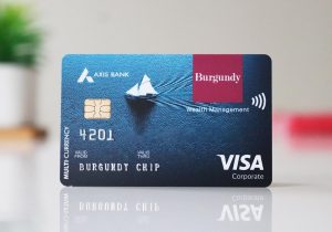 Axis Bank Burgundy Multi-currency Forex Card