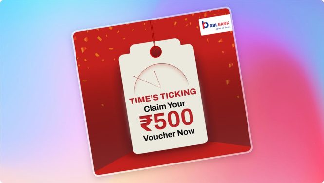 RBL Credit Card Offer: Get 500 INR Voucher on 1,000 INR Spend