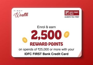 IDFC Credit Card Offer: Bonus Reward Points on Spends