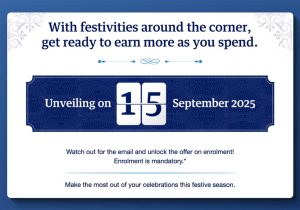 Amex Diwali Festive Offer 2025