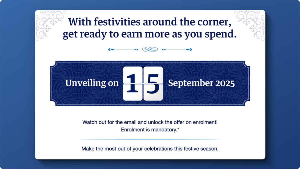 AmEx Festive Provide for Diwali 2025 – CardExpert AmEx Festive Provide for Diwali 2025 – CardExpert