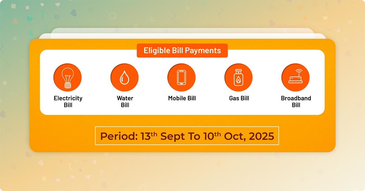 BOBCARD Utility BILL Pay Cashback Offer Details