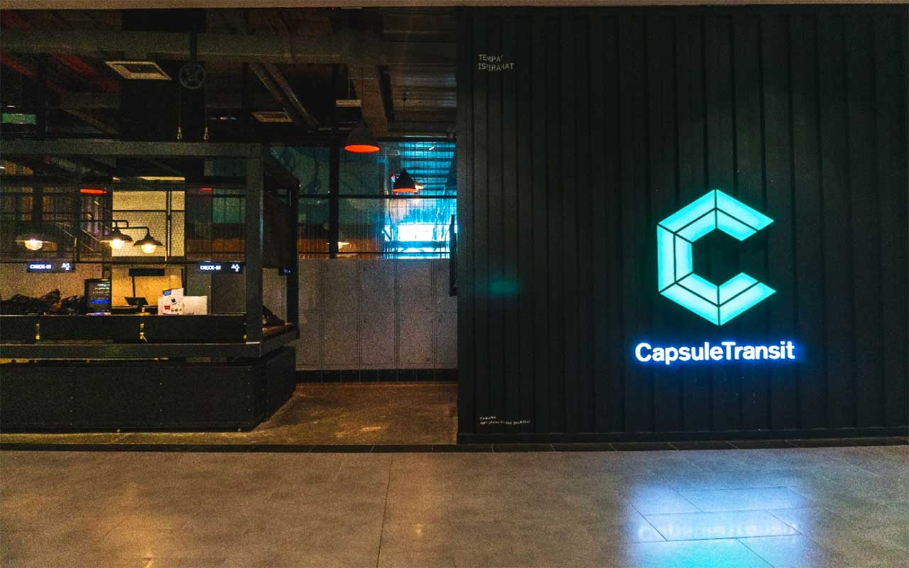 Capsule Transit Sleep Lounge at KLIA