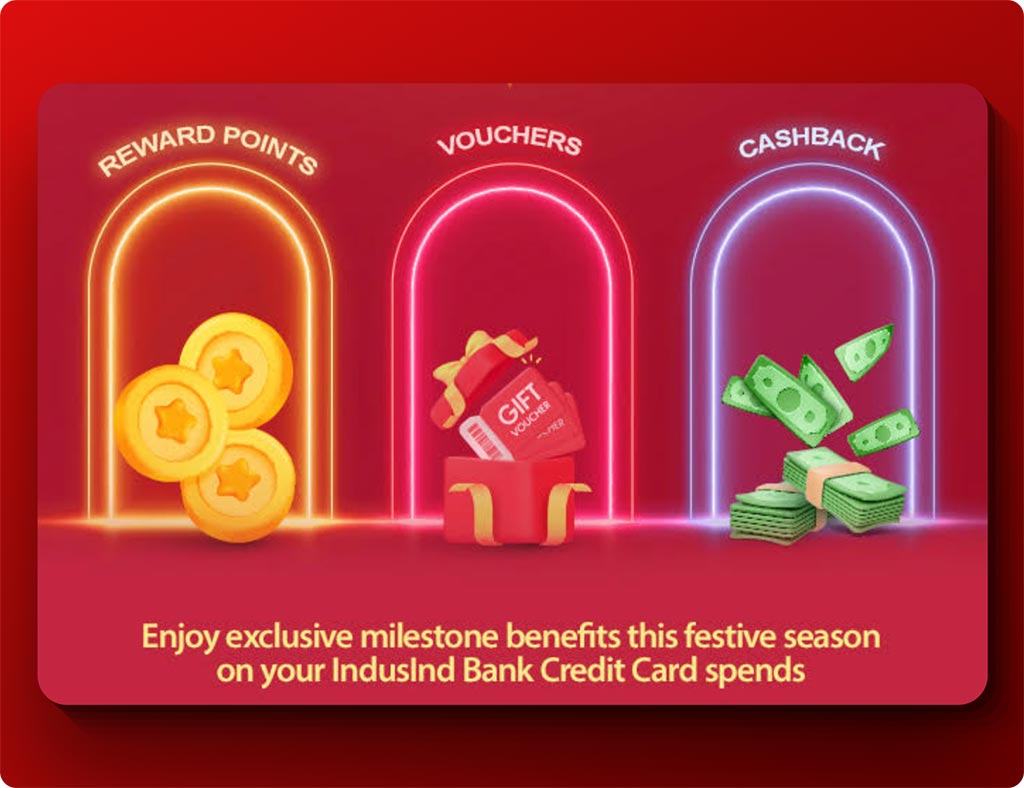IndusInd Rewardz Festival 2025 - reward options