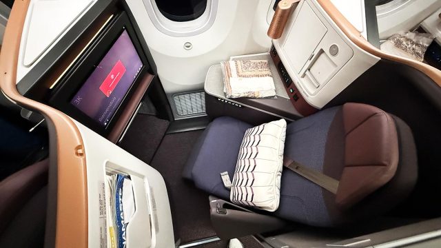 Air India Business Class Review on the New 787-9 Dreamliner