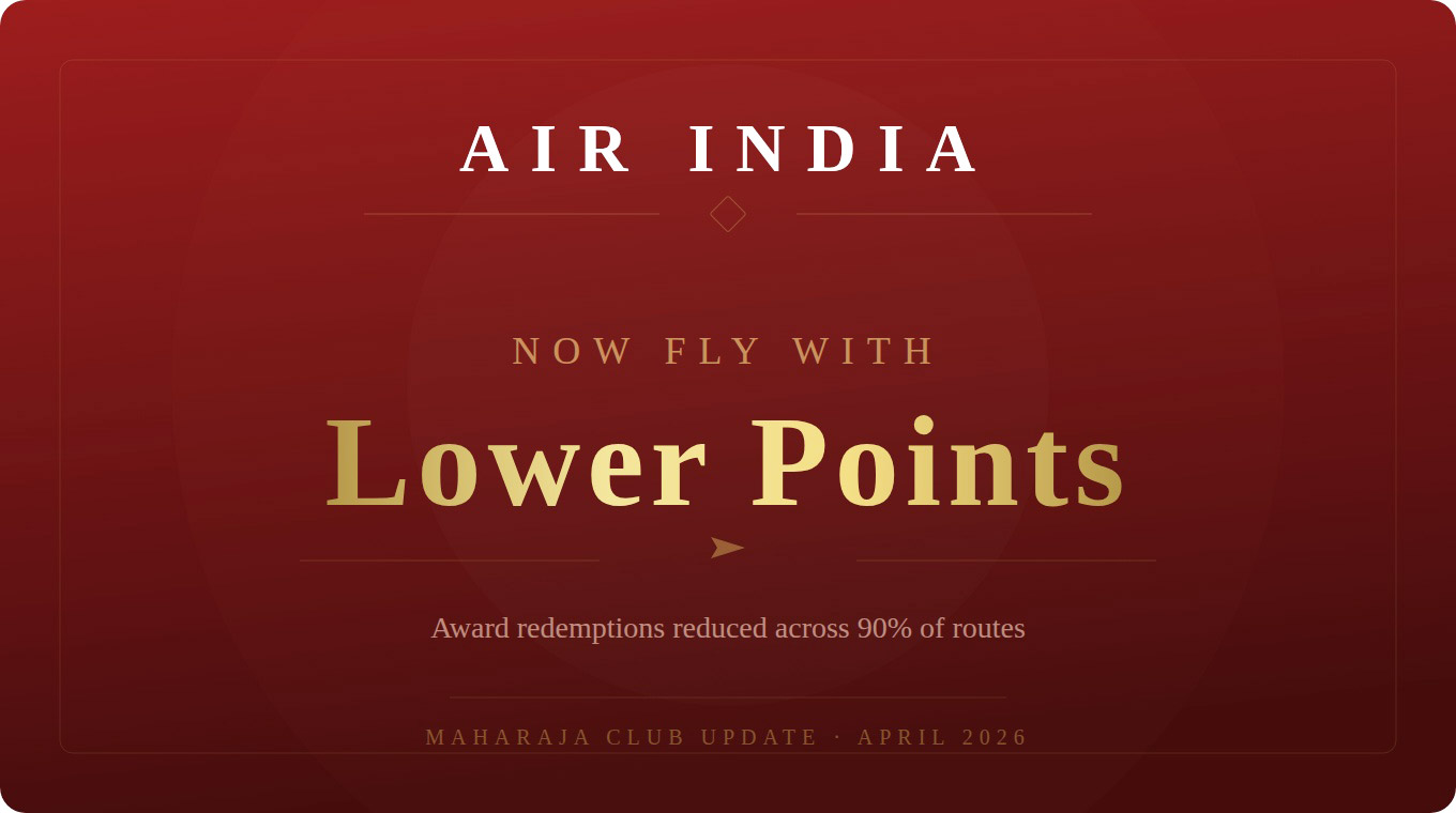 Air India Award Redemptions reduced across 90% of routes – CardExpert Air India Award Redemptions reduced across 90% of routes – CardExpert