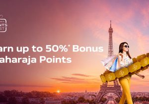 Air India Maharaja Club Points Fest 2026: Earn Up to 50% Bonus Points